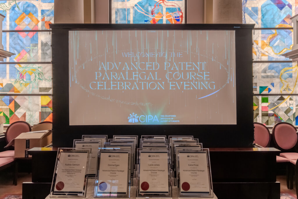 Advanced Patent Paralegal Course Celebration Evening